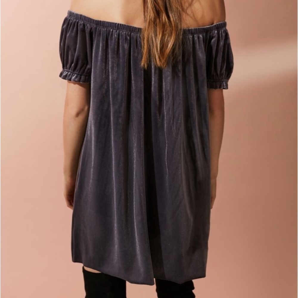 NWT OTS Velvet Dress - Picture 2 of 5